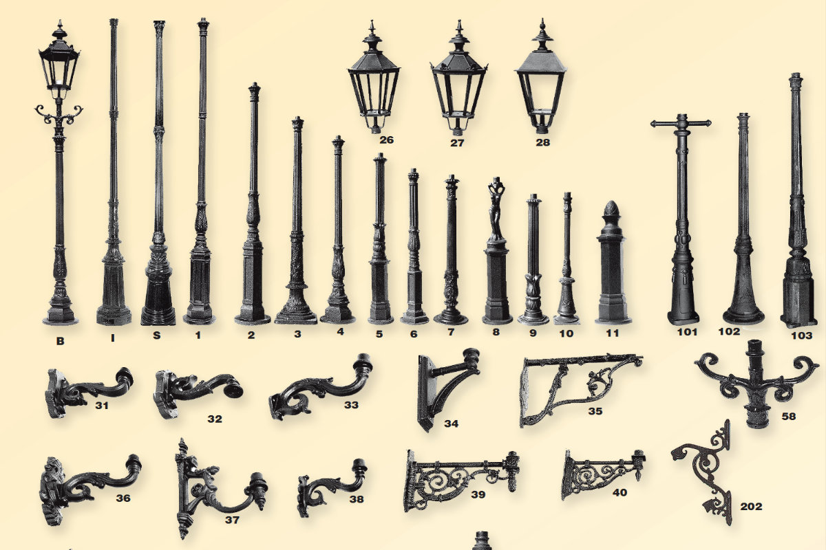 Wystawa lamp ogrodowych — Retrolamp